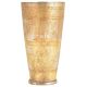 Traditional Indian Carved Design Brass Punjabi lassi Glass