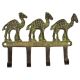 Vintage Retro Camel Solid Brass Animal Wall Hooks
