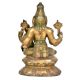 Brass Laxmi Narsimha Statue With Laxmi On His Lap