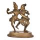 Brass Dancing Radha Krishna Statue