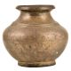 Indian Brass Holy Water Storage Pot Hindu Pooja