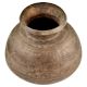 Hand Crafted Brass Water Pot With Tribal Style Engraving