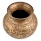 Engraved Hand Crafted leaves Design Brass Water Pot Lota