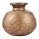 Unique Hand Made Brass Rustic Tribal Water Storage Pot