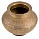 Hindu Deity Unique God Figure Brass Water Pot
