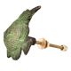 Fish Shape Brass Door Drawer Knob With Patina