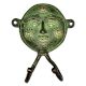 Tribal Woman Face Brass Metal Hooks