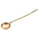 Brass Serving Spoon With Long Handle Rustic Serving Utensils