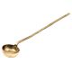 Indian Brass Hammered Brass Serving Spoon Or Ladle