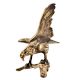Handmade Brass Freedom Flying Eagle Statue Figurine