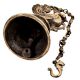 Traditional Brass Peacock Temple Hanging Bell