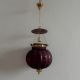 Dark Purple Melon Lamp