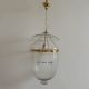 Clear Cut Glass Lamp