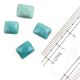 Light Blue Jewellery Making Loose Glass Beads (Pack Of 12)