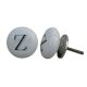 Z Alphabet Ceramic Dresser Drawer Knobs