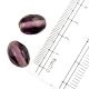 Plum  Loose Glass Beads For Jewelry Making And Home Decoration
