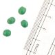 Pastel Green Loose Rondelle Beads For Necklace Bracelets Earrings (12 In Pack)