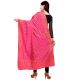 Magenta Gold Motifs Banarsi Art Silk Dupatta