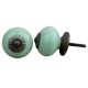 Mint Green Crackle Ceramic Cabinet Knob Online