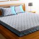 Chic Home Premium Cotton Printed Double Bed Sheet with 2 Pillow Covers: