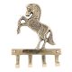 Retro Forest Brass Horse Solid Brass Animal Wall Hook