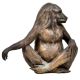 Funny Brass Sitting Monkey Home Decoration Statue