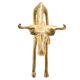 Brass Buffalo TribalÂ Home Decoration Statue