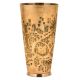 Hand Etched Traditional Brass Lassi Punjabi Glass