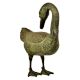Solid Brass Standing Duck Home Decoration Statue