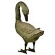 Solid Brass Standing Duck Home Decoration Statue