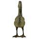 Solid Brass Standing Duck Home Decoration Statue