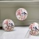 Birds Ceramic Door Cupboard Pull Knobs