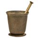 Indian Brass Imam Dasta (Mortar and Pestle)