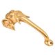 Majestic Brass Elephant Head & Trunk Door Handle
