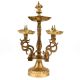 Brass Peacock Figure Oil Decorative Lamp Stand