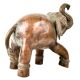 Brass Elephant Trunk Up Brass Figurines