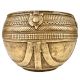 Brass Rice Measurement Wired Decoration Bowl From Orissa