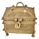 Brass Jali Design Temple Dhokra Style Jewellery Box
