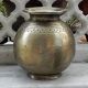 Bronze Cassa Hand Carved Rare Holy Water Pot