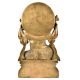 Sitting Worship Brass Ganesha Elephant God Statue