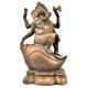 Brass Shankh Conch Ganesh Chaturthi Idol GaneshaÂ Statue
