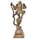 Brass Lord Ganesha Dancing on Sheshnag Home Decoration Statue