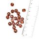Loose Maroon Round Glass Seed Beads For Making Jewelry (12 in Pack)