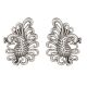 92.5 Sterling Silver Dancing Peacock Studs For Women And Girls