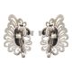 92.5 Sterling Silver Dancing Peacock Studs For Women And Girls