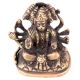 Hand Crafted Panchmukhi Standing Brass Hanuman Statue