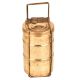 Handmade Brass 3 Tiffin Box Set From India