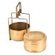Full Brass Two Tiered Tiffin BoxÂ Kitchen Collection