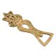 Ornate Top Brass Bottle Opener
