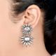 92.5 Sterling Silver Earrings Starry Delight Traditional Stud Earrings